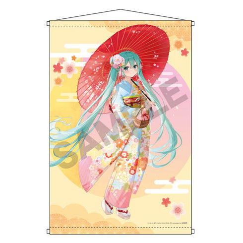 『初音ミク』B2タペストリー 和服散歩